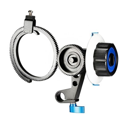 Neewer Follow Focus with Single 15mm Rod Clamp,Adjustbale G