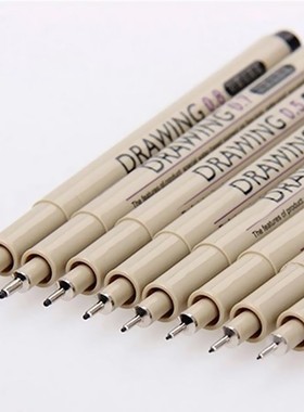 8 Pcs /Lot Brush Micron Fine Line Drawing Pen Sketch Pens Ho