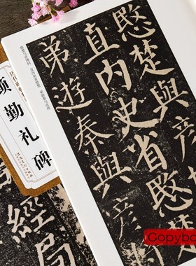 Brush Calligraphy Copybook Yan Style Regular Script CopyBook