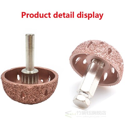 38mm tungsten steel material hemispherical pneumatic grindin