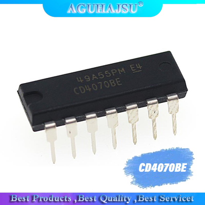 10PCS CD4070BE DIP14 CD4070 DIP new Logic gate and inverter