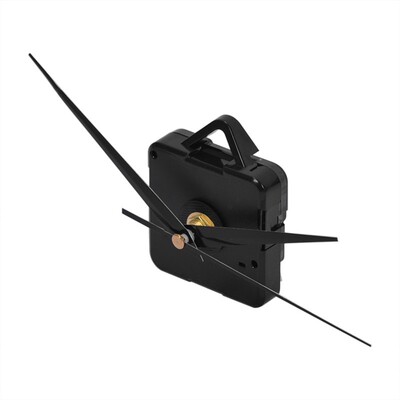 1pcs Black Hands DIY Quartz Black Wall Clock Movement Mechan