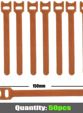 50pcs Velcros cable ties Velcro Adhesive Fastener Tape  Hook