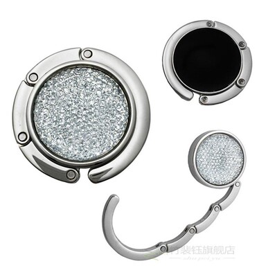 Portable Metal Foldable Bag Purse Hook Handbag Hanger Purse