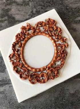 Retro Fashion Frame shape for Cake decorating tools Chocolat