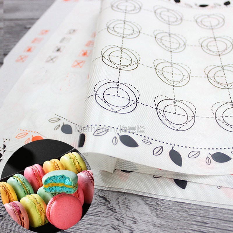silicone macaron baking sheet cake dessert cookie baking mat