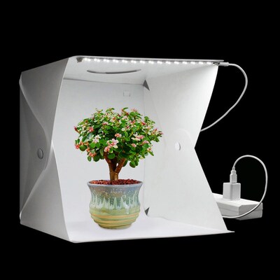 LED Folding Light Box Portable Photography Photo Studio Soft