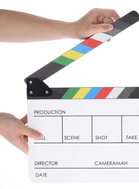 Hot Sale Film Clapper Board Delicate Texture Colorful Direct