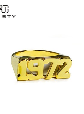 IMEETY custom signet rings handcraft year rings design pers