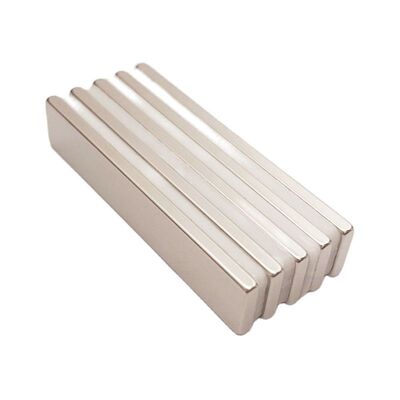 4PCS 50x10x2.5mm Neodymium Magnetic Block 50mm x 10mm x 2.5m
