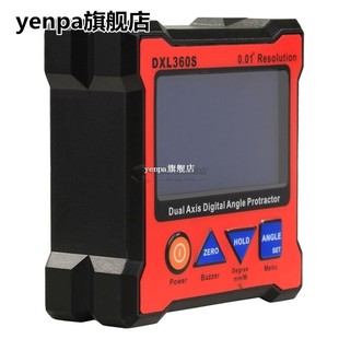 Single Protractor Inclinometer Axi Dual Digital DXL360S LCD
