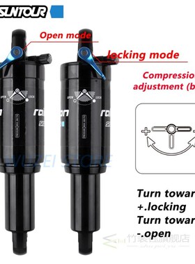 SR SUNTOUR Downhill MTB Bike Bicycle Rear Suspension Air Sho