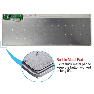 Ultra-Thin Business Wireless Keyboard and Mouse Combo 102 Ke