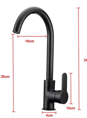 Black Faucet Black Copper Bathroom Basin Faucet 360 Rotatabl