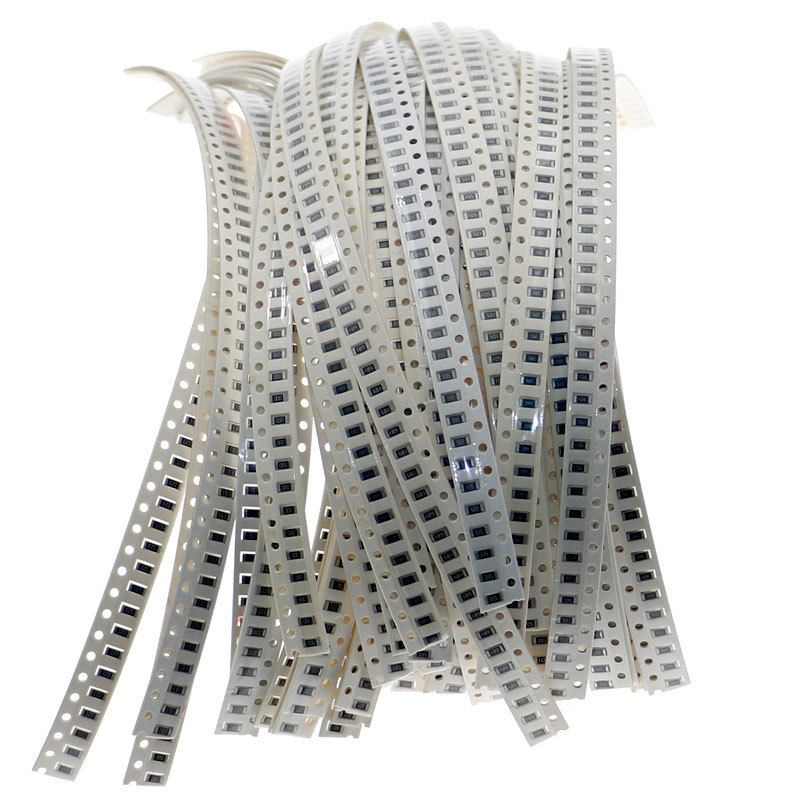 2500pcs 50values*50pcs 5% SMD Resistor Kit 1/4W 10ohm-910Koh