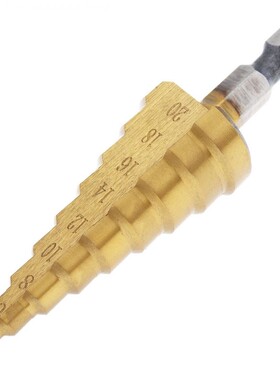 1pc Step Drill Bits Pagoda Drill Bit Coated Step Drill Hexag