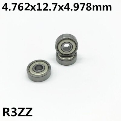 10pcs R3ZZ 4.762*12.7*4.978mm 3/16 x 1/2 x 0.196 inch Deep g