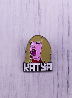 Katya Zamolodchikova Enamel Pin American Drag Queen Actor C