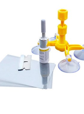 Windshield Repair Kit Quick Fix Car Cracked Glass Windscreen
