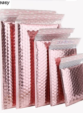 20pcs Rose Gold Bubble Envelope Foam F Shipping Mailing Bag
