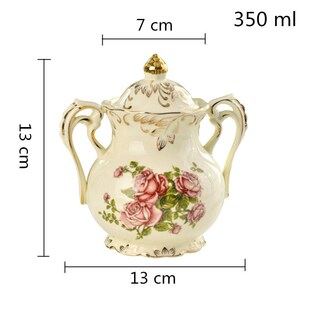 Bowl Jug Milk Ceramic Sugar Porcelain Ivory 350 Yolife