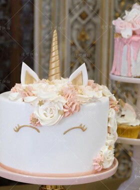 Sugarcraft Unicorn Silicone Mold fondant Cake Decorating Too