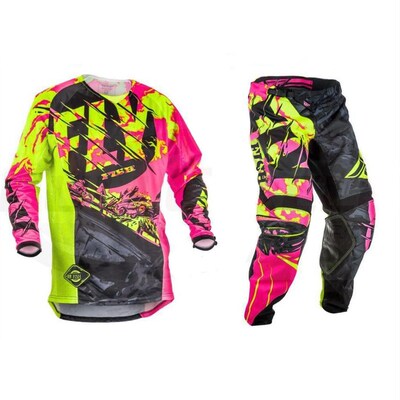 NEW Fly Fish Racing Motocross MX Racing Suit Pants & Jer