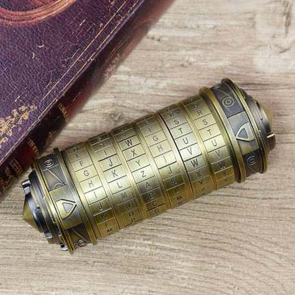 WHRMQ The Mini Da Vinci Code Cryptex Lock,Revomaze,Toy Inter