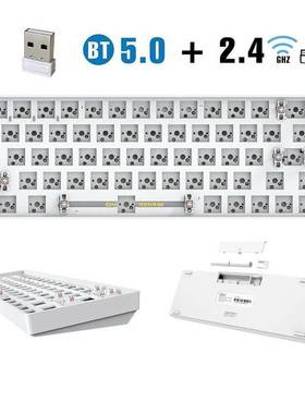 Customized Mechanical Keyboard Kit TES68 Hot-swappable Shaft