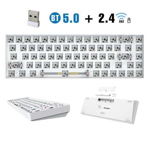 Customized Mechanical Keyboard Kit TES68 Hot-swappable Shaft