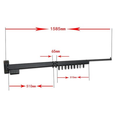 Foldable Wall Hanging Clothes Drying Rack 360 Degree Rotatio