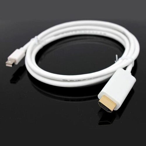 Displayport To HDMI Cable Adapter For Macbook Pro Air 6FT 1