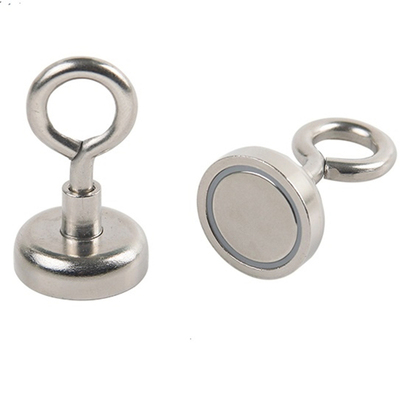 2PCS Strong Magnet Neodymium Round Thick Eyebolt Magnets Str