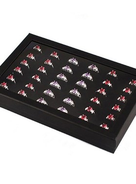 1Pcs Practical Fine 36 Slots Ring Storage Ear Display Box J