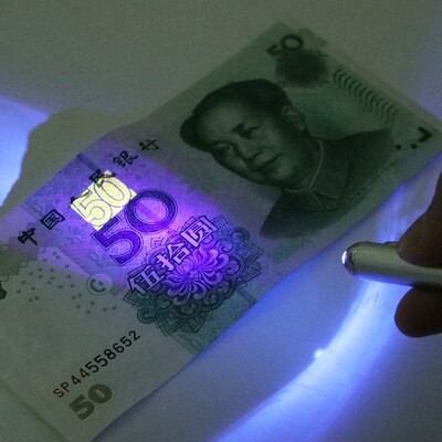 1PC Plastic Material Invisible Ink Pen Novelty Ballpoint Pe