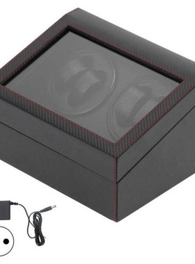 Acrylic Box Watch Winding Box Automatic Winder Carbon Fiber