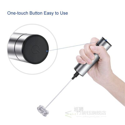 Handheld Electric Stir Stick Blender Milk Frother Foamer Sti