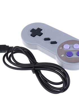 1pc Super Game Controller 适用于 SNES USB Classic Gamepad Ga