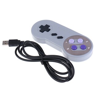 1pc Super Game Controller 适用于 SNES USB Classic Gamepad Ga