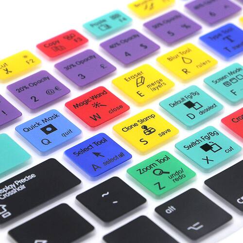European Version Adobe Photoshop Shortcut Keys Keyboard Prot