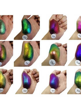 Color Shifting Changing Powder Super Flash Glitter Metallic