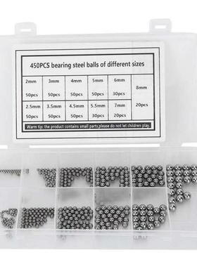 450Pcs Bearing Steel Balls Classification Kit High Hardness