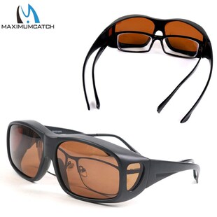 Maximumcatch Fit Over Fishing Sunglasses Clip On Polarized