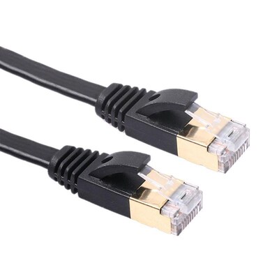 10 Gigabit Home Office Flat Ethernet Cable CAT 7 RJ45 Networ