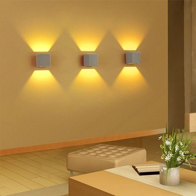 LED Light Wall Lamp 3W Simple Style Sconce High Quality Alun