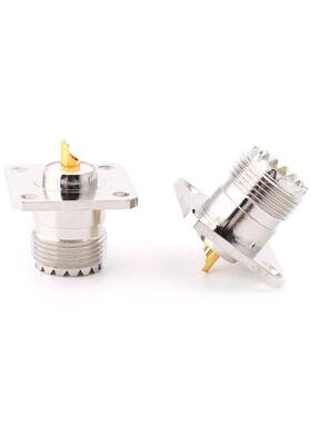 5pcs UHF SO239 Female Flange Panel Chassis Deck Mount Adapte
