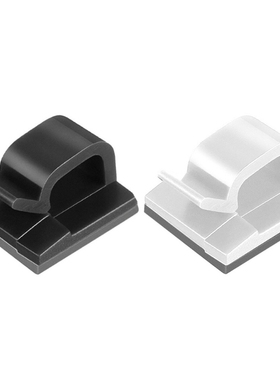 10 Pcs Glue Self-adhesive Wire Clip Fixer Holder Cable Holde