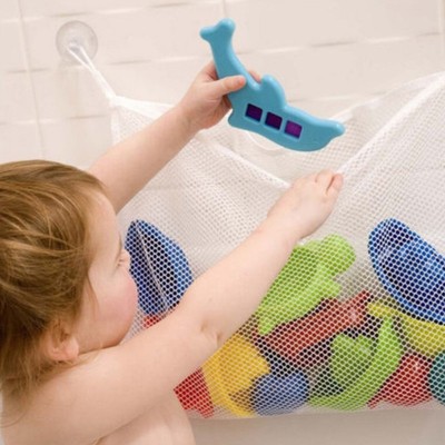 1pc Baby Mesh Toy Bag Doll Suction Bathtub Organizer Bath To