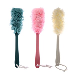 Loofah Bath Exfoliating Back Scrubber Hanging Sponge Brush