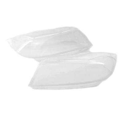1 Pair Car Xenon Headlight Glass Lamp Lens Cover for BMW 3 E